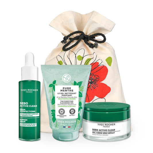 Set nege za mešano do mastno kožo