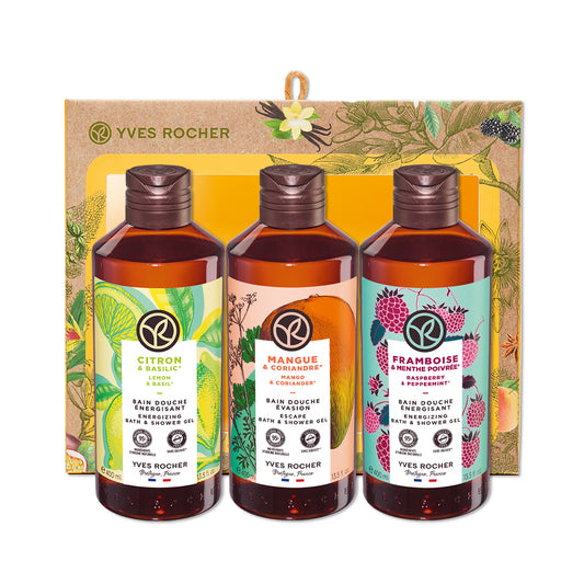 Vitaminski set 3-eh gelov za prhanje