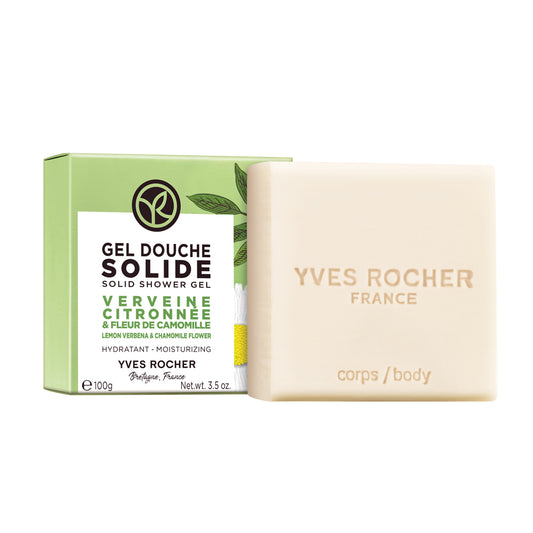 Trdni gel za prhanje Limonina verbena & kamilica