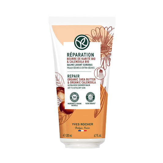 Intenzivno hranilni gel za prhanje za suho kožo