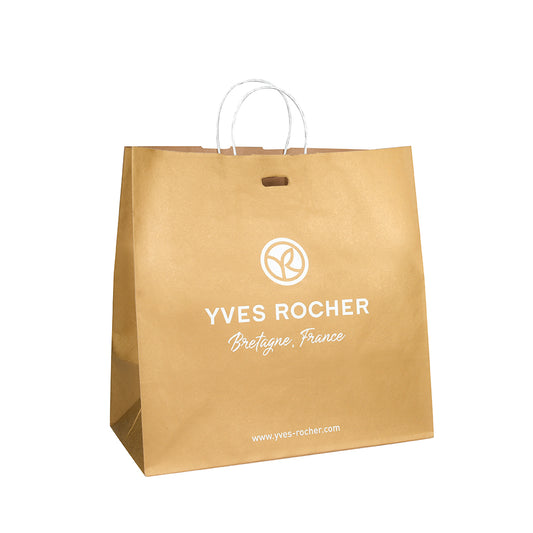 Velika zlata papirnata vrečka