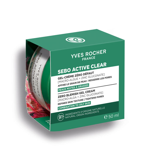 Matirajoča gel krema za mešano do mastno kožo