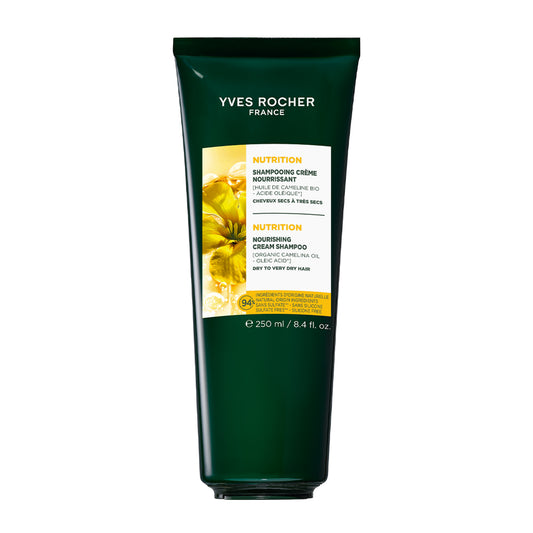 Negovalni kremni šampon brez sulfatov za suhe lase