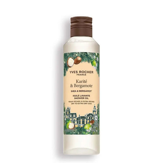 Olje za prhanje Karitejevo maslo & bergamotka za suho do zelo suho kožo